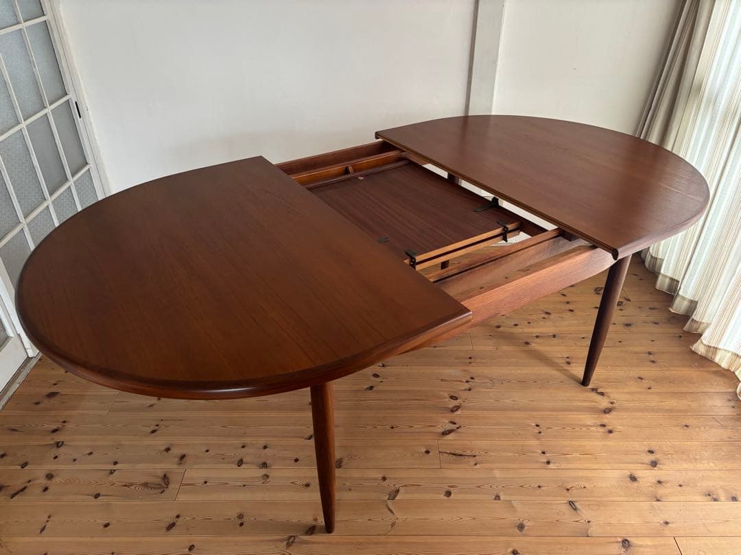 G-PLAN/ジープラン　ラウンドエクステンションテーブル