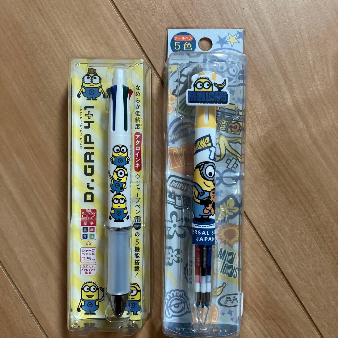 USJ産　ミニオンズ　ボールペン USJ ミニオン ボールペン 5本セット MINIONS お土産 グッズ ユニバ