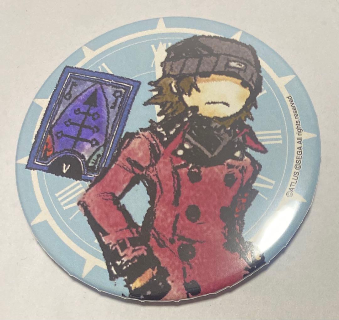 荒垣真次郎 ペルソナ3 缶バッジ グラフアートデザイン 荒垣真次郎