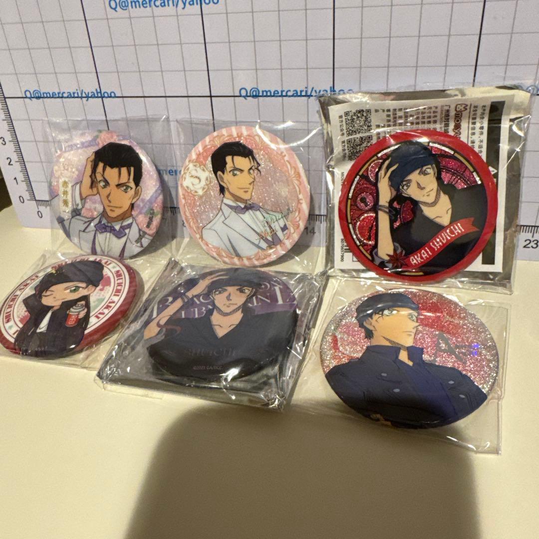 名探偵コナン 赤井秀一 中国限定 缶バッジ KAYOU コナンカフェ - メルカリ