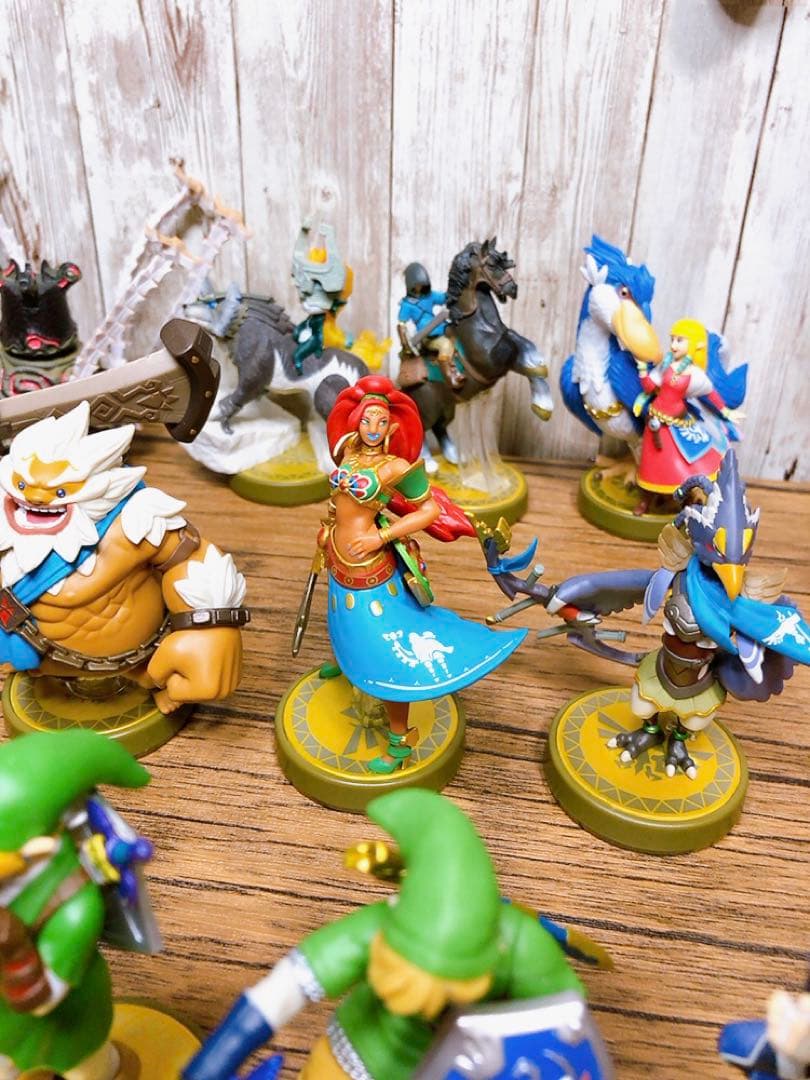 ゼルダの伝説Aティアキンブレワイアミーボ amiibo13体セットリンク英傑