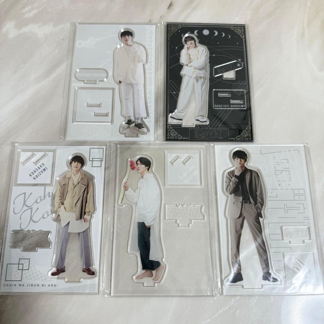 小泉光咲 アクスタ 5点セット アクリルスタンド げんじぶ 原因は自分に