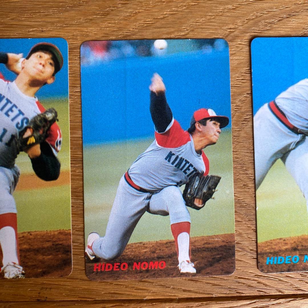 レア！　野茂英雄　8枚セット　カルビー　プロ野球チップス　カード　1991