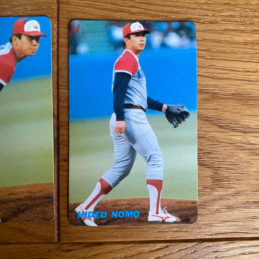 レア！　野茂英雄　8枚セット　カルビー　プロ野球チップス　カード　1991