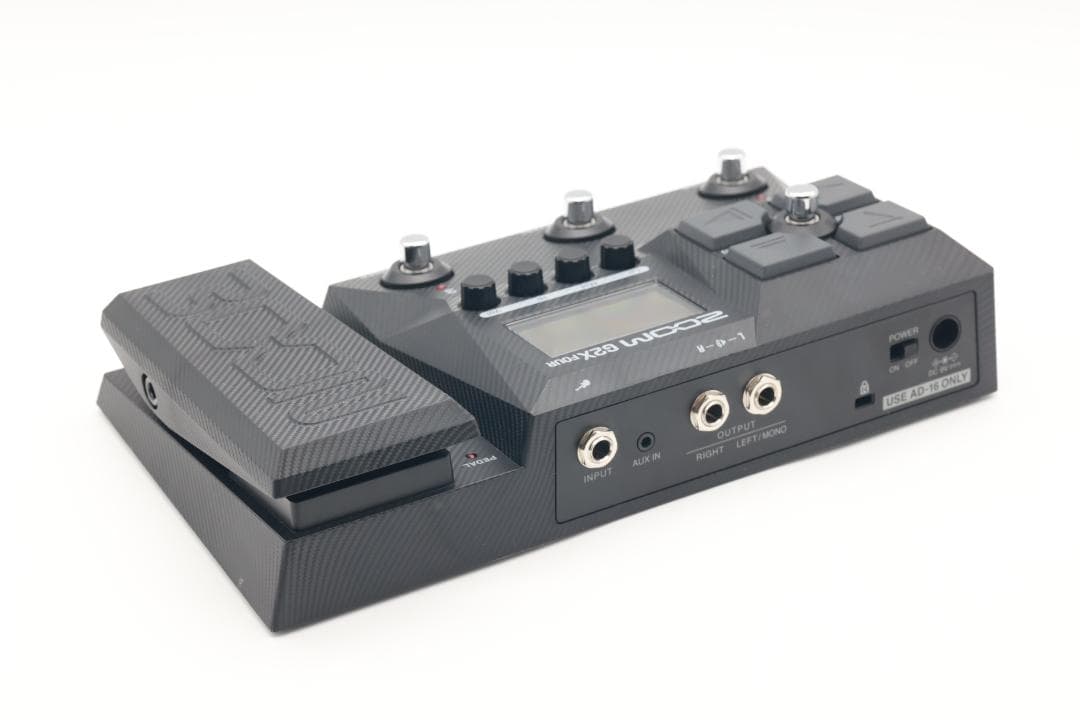 4048】ZOOM G2X FOUR ギターマルチエフェクター ペダル付き G2FOUR