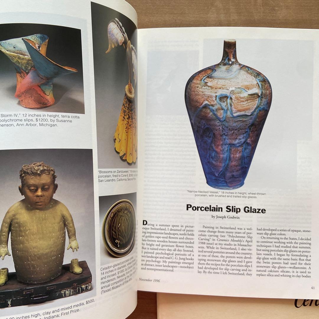 1996洋書 ヴィンテージマガジン ポッタリー セラミック 陶芸 - www