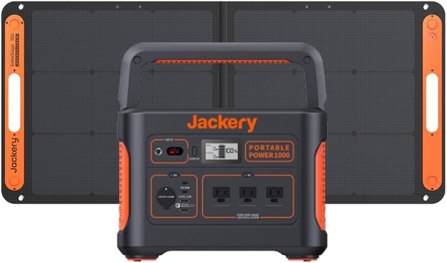 【新品】Jackeryジャクリ 1000 ポータブル電源　ソーラーパネル セット Amazon.co.jp: Jackery Solar Generator 1000 ポータブル電源 ソーラー