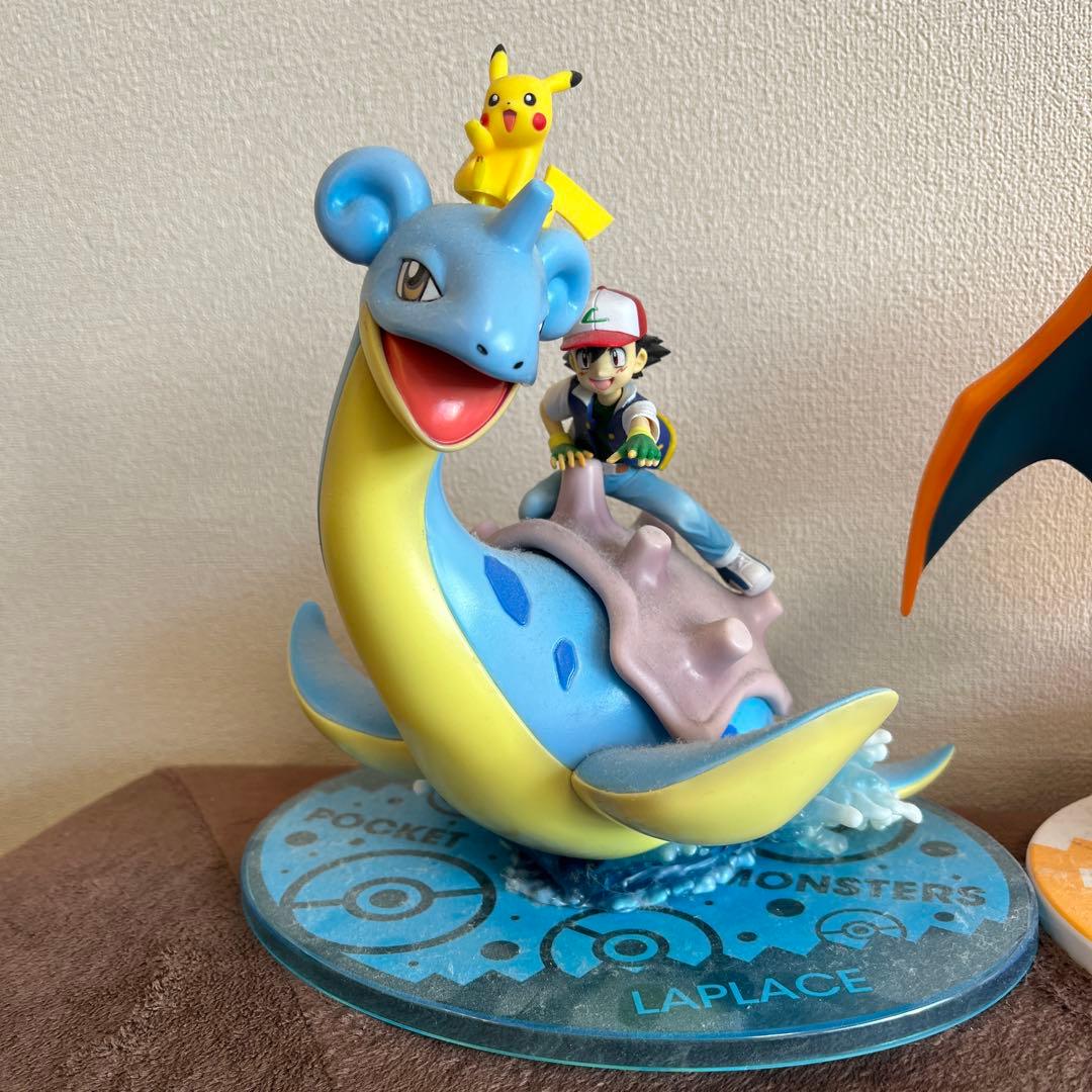 G.E.M.シリーズ サトシ&ピカチュウ&リザードン ポケモン ラプラス セット