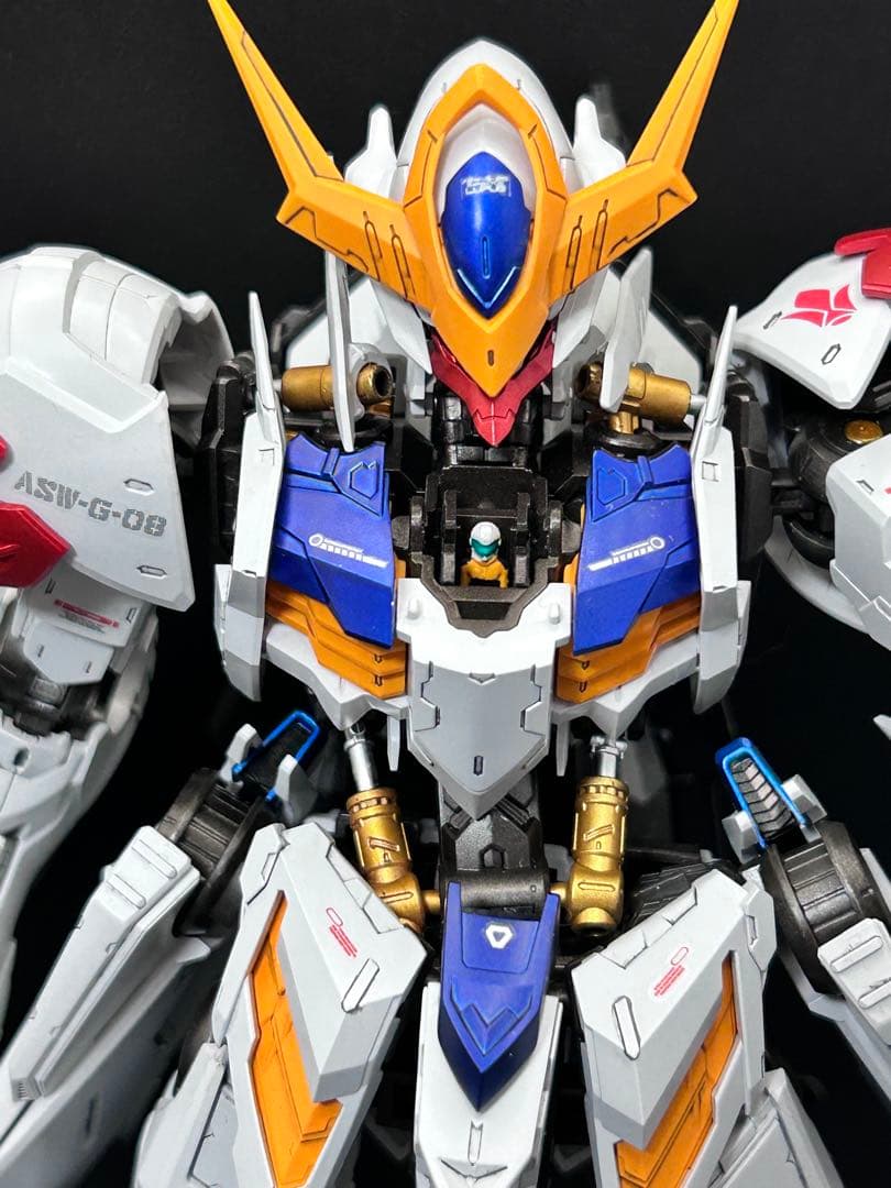 MG ガンダムバルバトスルプス 全塗装済み完成品マント鉄血の