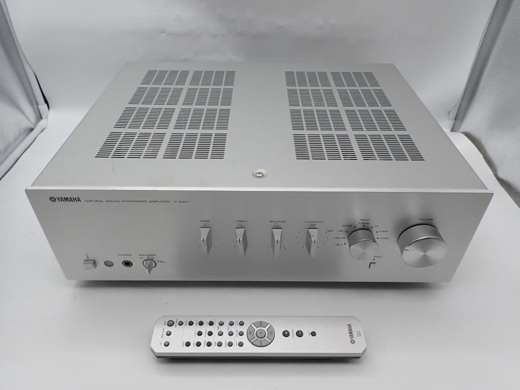 YAMAHA AVアンプ A-S301 シルバー リモコン付き