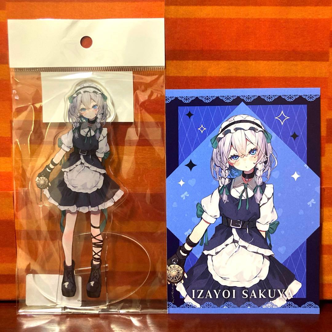 東方project 病みかわいい ブックオフ アクスタ 缶バッジ ポスカ 咲夜