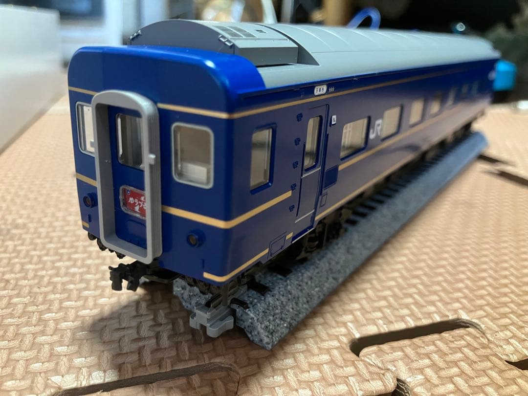 hO KATO ゆうづるラストラン編成　10両　24系　ブルートレイン