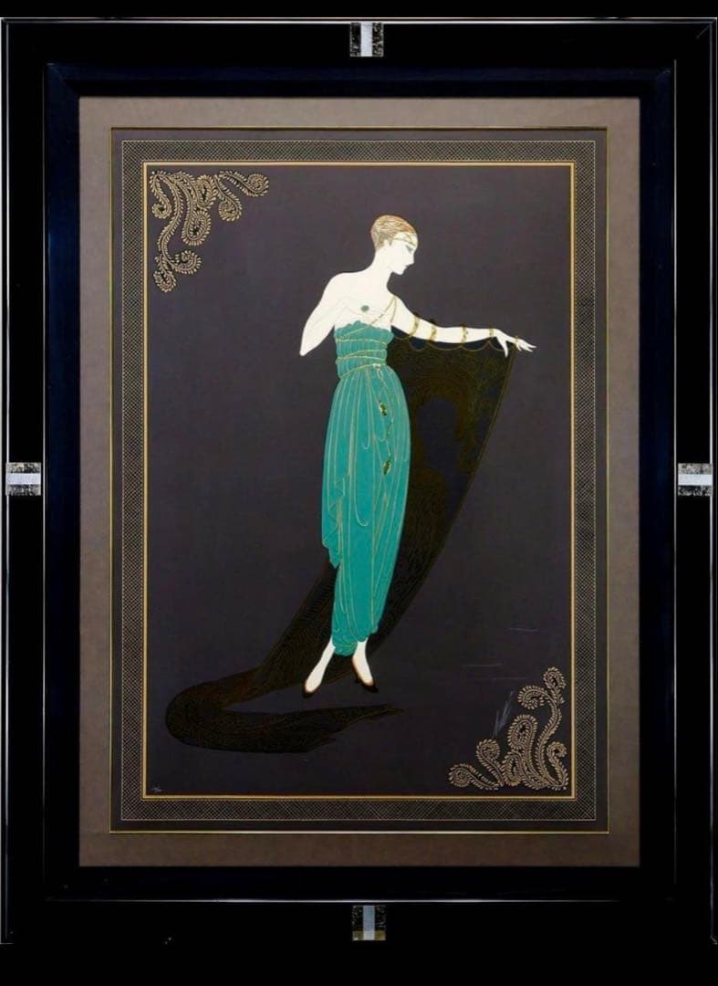 ★美品　真作保証★定価180万円★エルテ ★エメラルドナイト