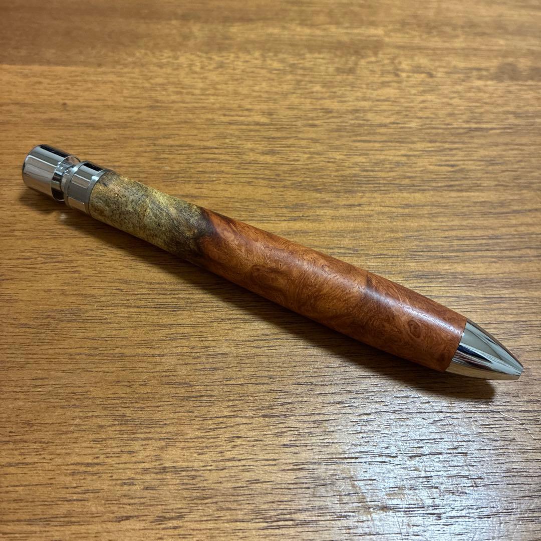 新品】工房 楔 グラッソ 多色ボールペン 木軸 花梨 しーさー 野原工芸