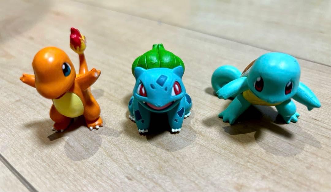 ポケモンモンコレヒトカゲフシギダネゼニガメ初期☆希少☆