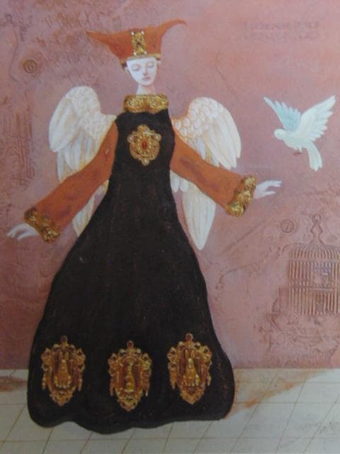 宝永たかこ、【散らばった暗示のかけら】、希少な画集画、新品高級額・額装付