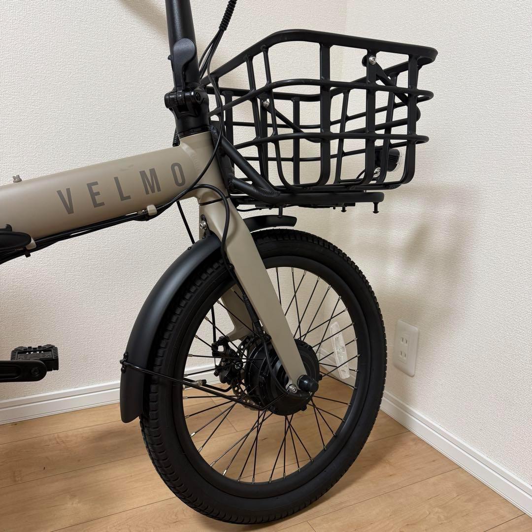 a*4様 VELMO PANORAMA折りたたみ電動アシスト自転車(オプション・