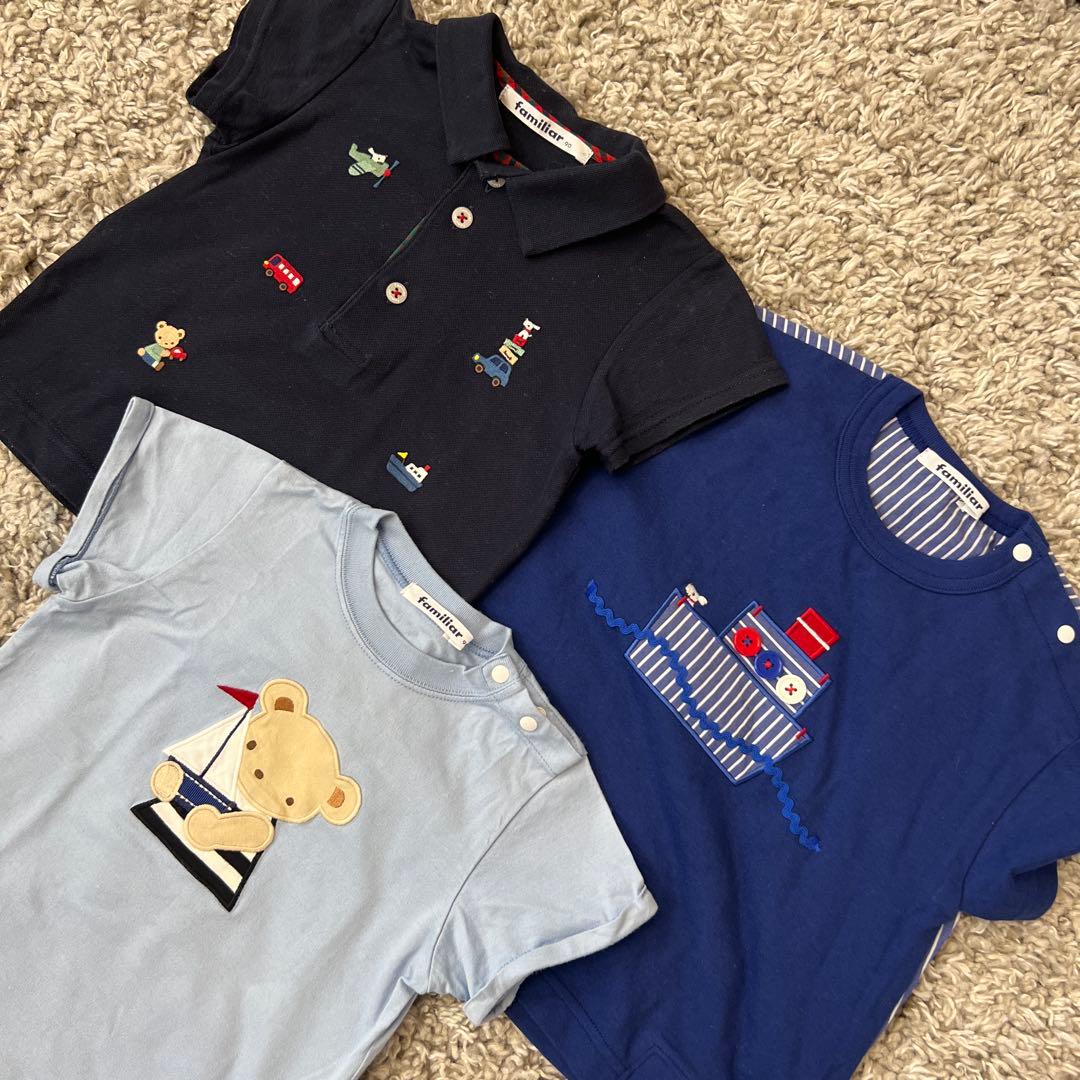 familiar新品 トップス 90cm 楽天市場】90cm（ブランドファミリア）（T