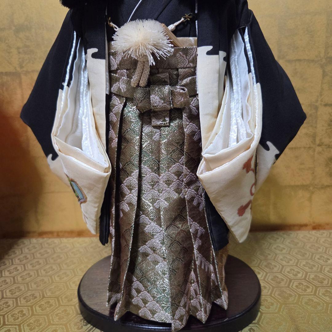 松寿作 市松人形 2体 男の子 女の子