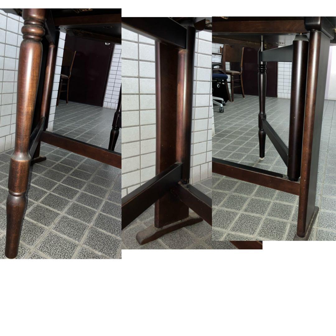 柏木工　kashiwa バタフライテーブル　チェア3点セット　ダイニング