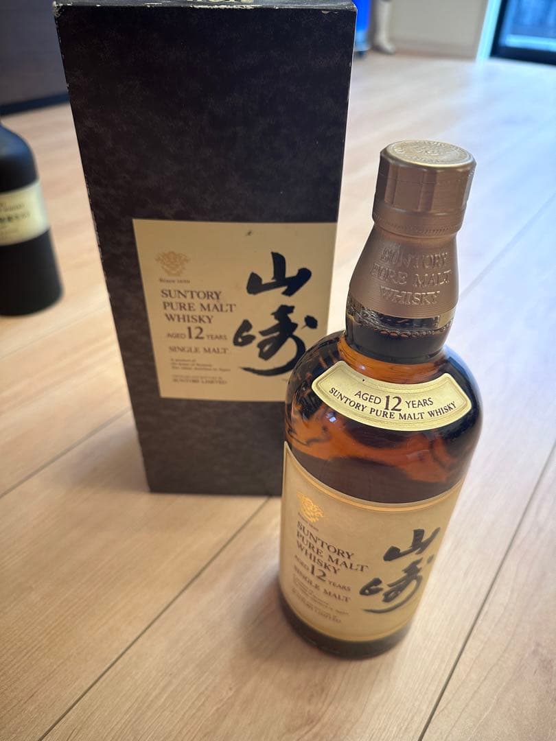 サントリーシングルモルトウイスキー 山崎 12年 華