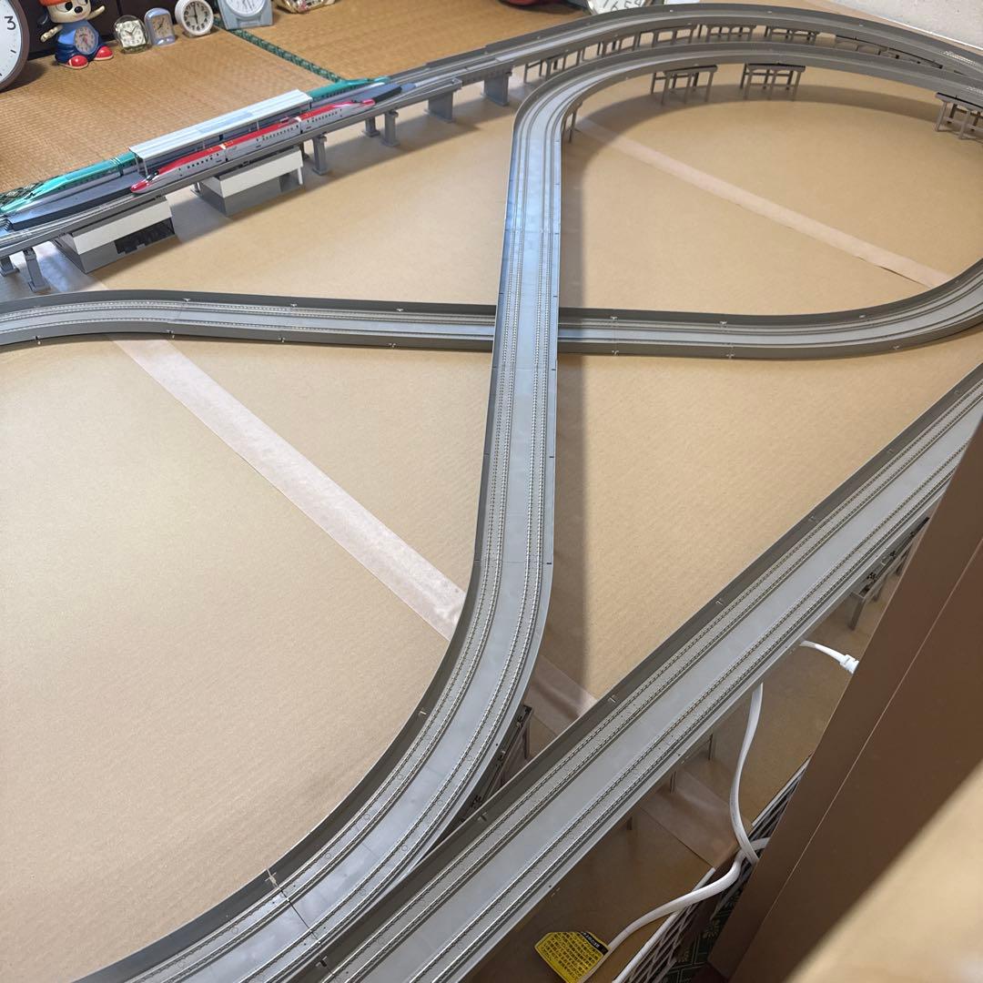 現品限り】TOMIX 複線スラブレール、駅、E5系E6系 tomix 複線レール