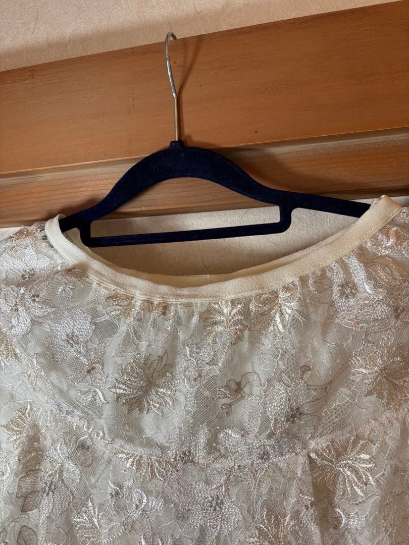 ワコール　Yue ペチコート付フレアスカート　WJP722 Lサイズ