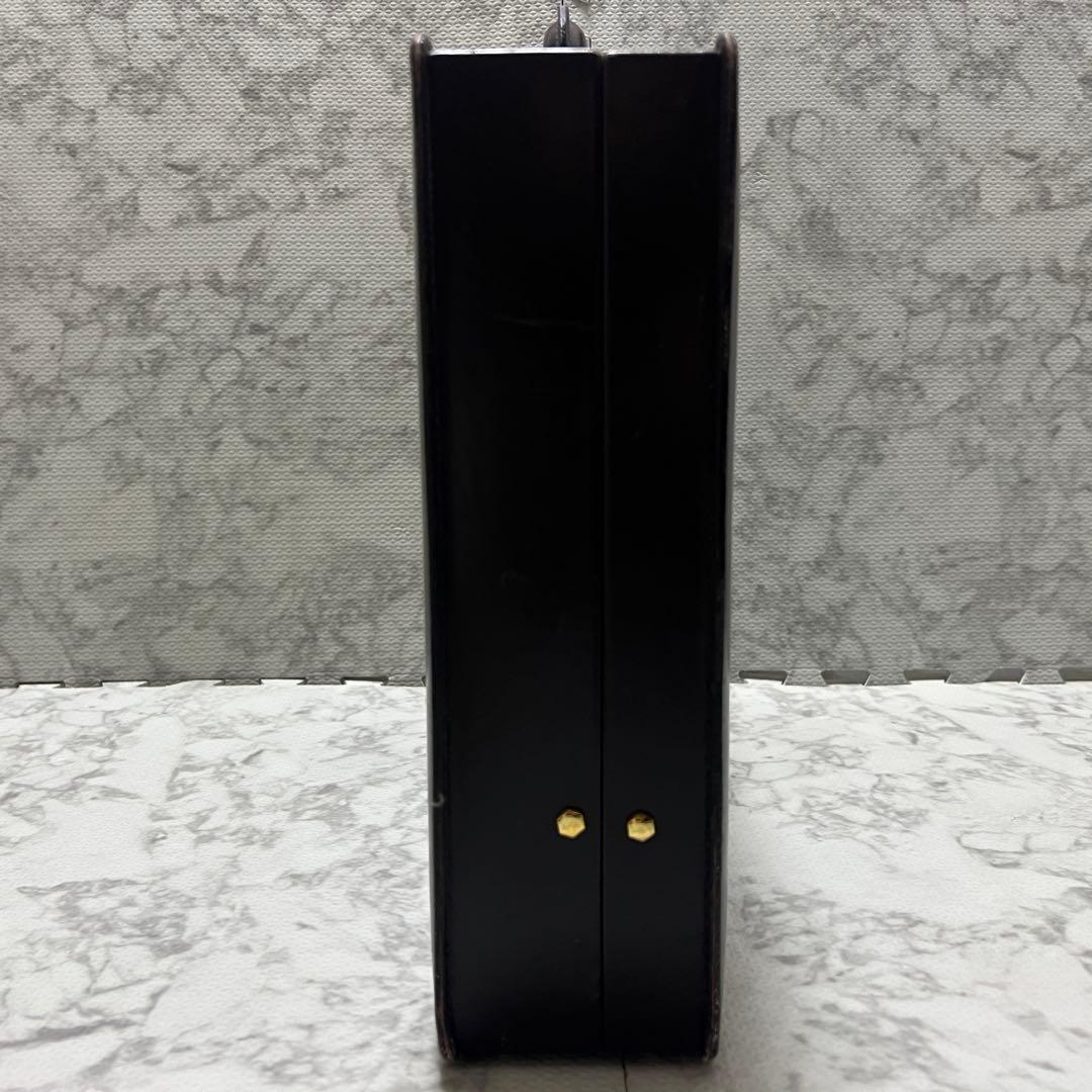 ロエベ アタッシュケース ビジネスバッグ アナグラム レザー ブラウン