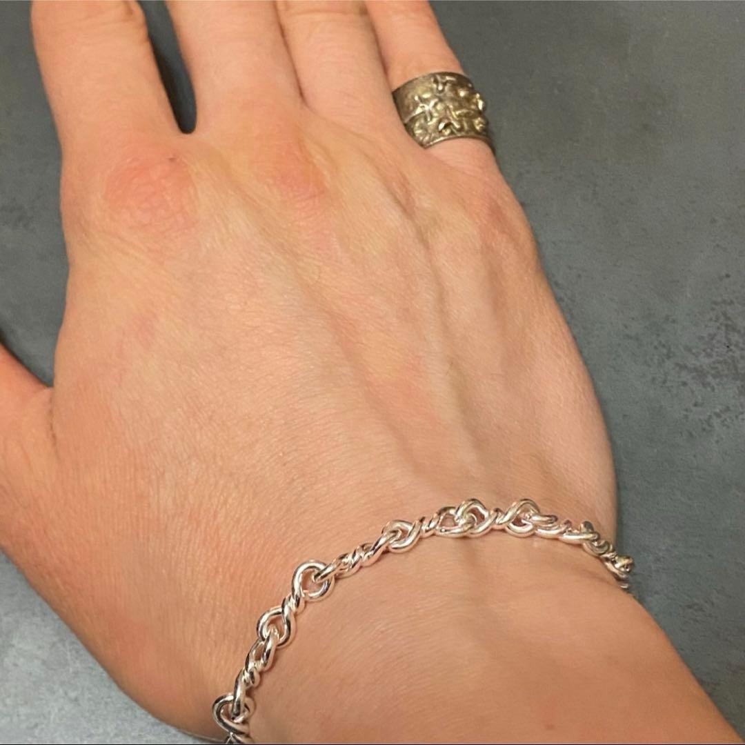 SILVER925 INFINITY MANTEL BRACELET/シルバー