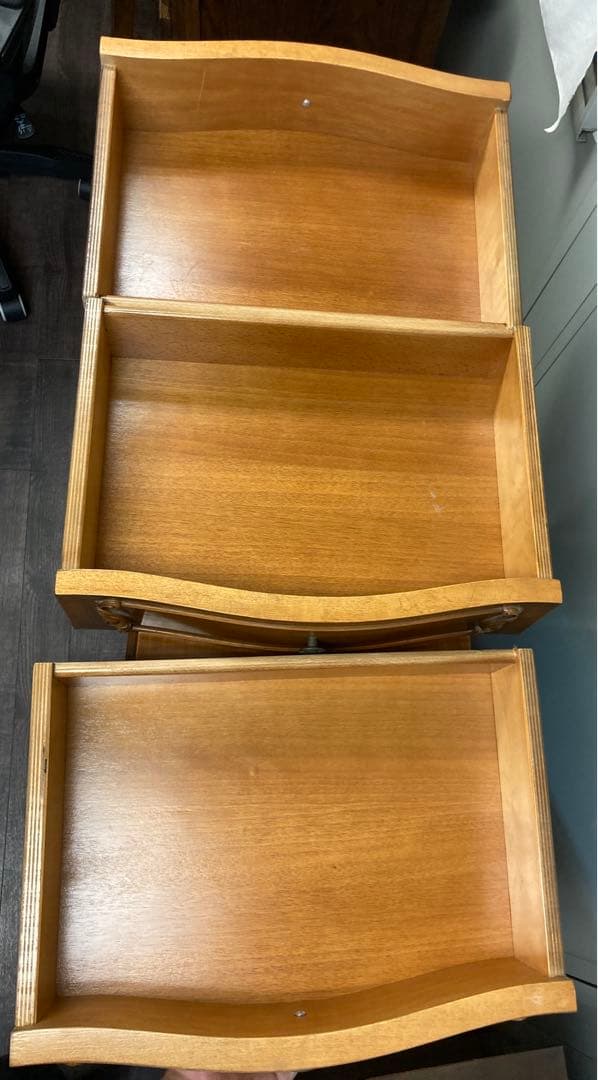 猫脚家具サイドチェスト電話台ビンテージ