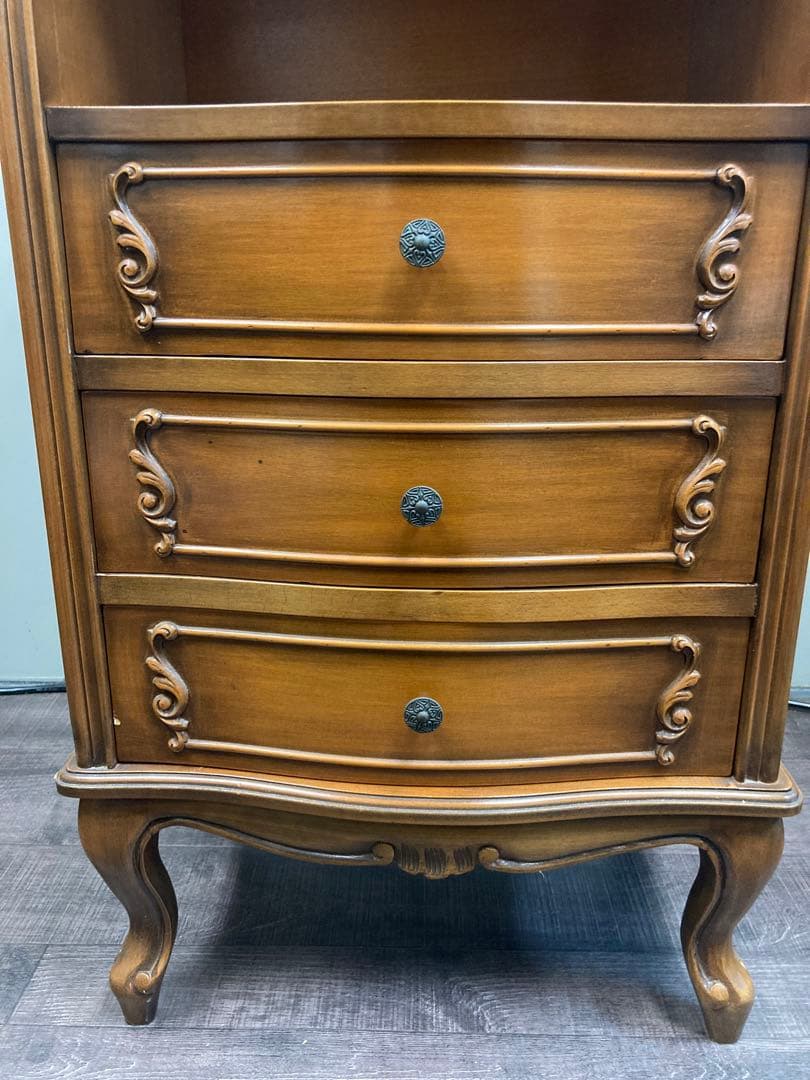 猫脚家具サイドチェスト電話台ビンテージ