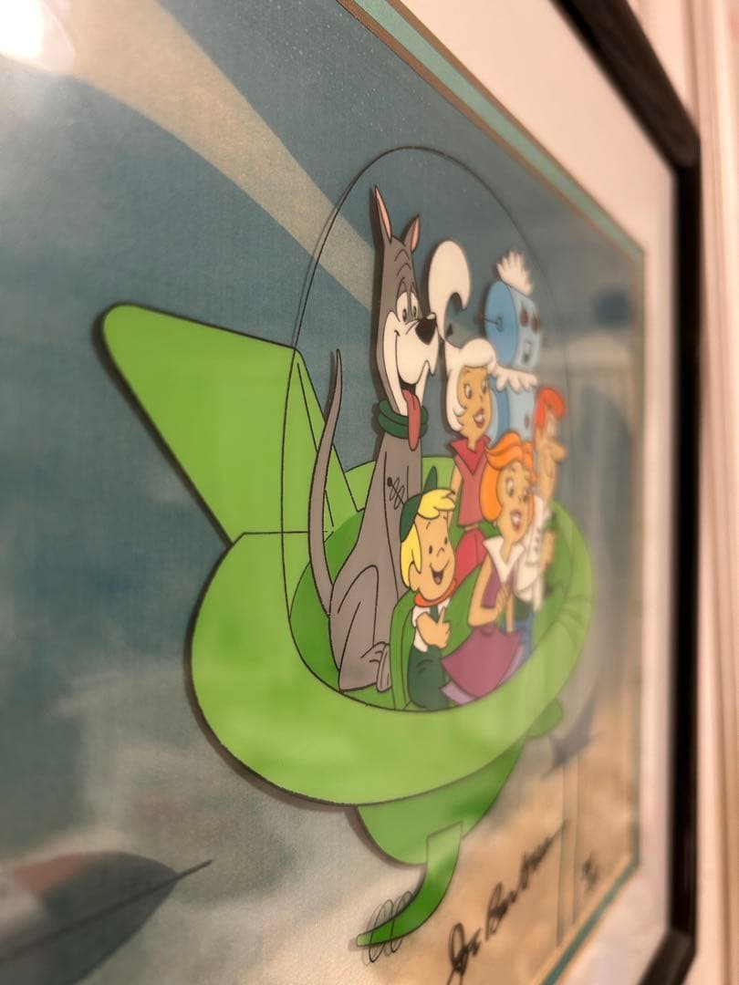 宇宙家族ジェットソン 作者2人サイン入りセル画 - メルカリ