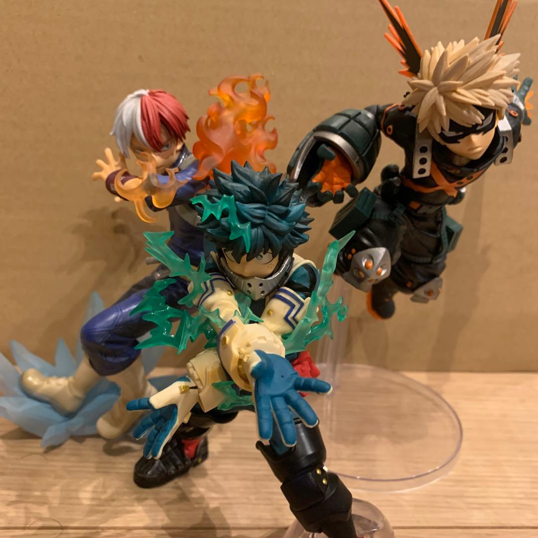 ヒロアカ 一番くじ フィギュアセット