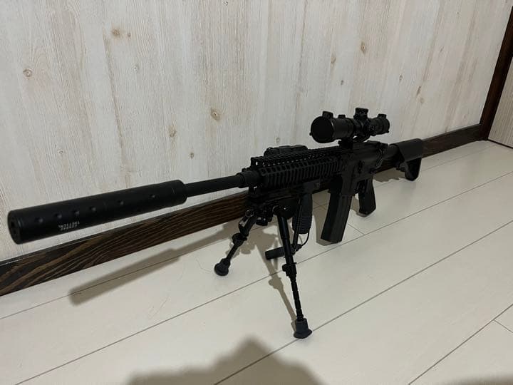 ライ.j 【ジャンク品】東京マルイ レシーライフル次世代電動ガンフル