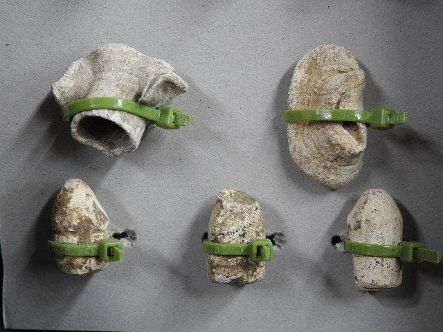 使用済砲弾 12個 M821 使用済砲弾 12個 M821