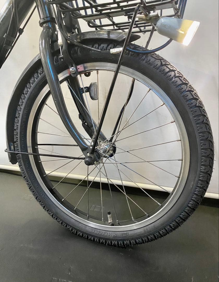 1年保証 送料無料　ブリヂストン　ビッケ　20インチ　グレー　電動アシスト自転車