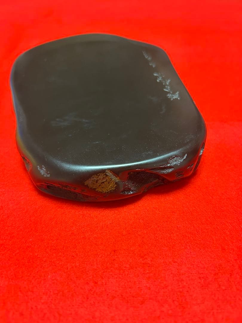 【値下げ中！】鍋倉山龍渓硯　秀石作　書道具