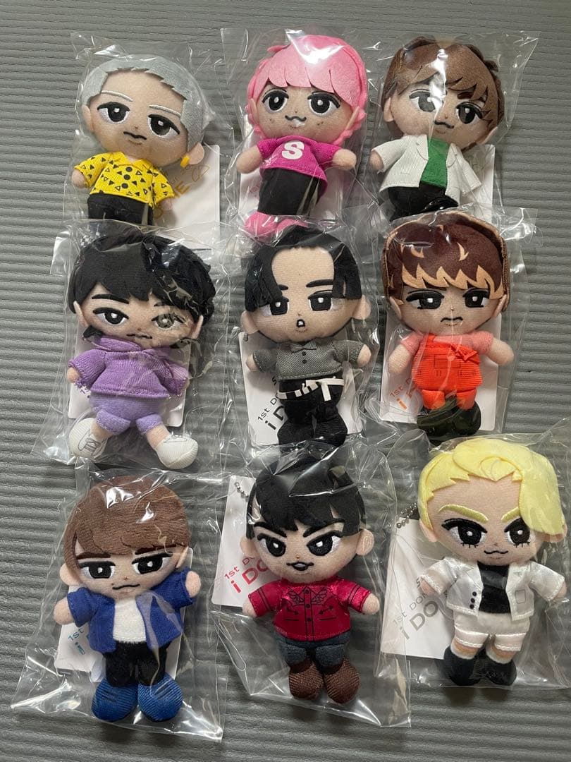 Snow Man すのチル ぶら下がりシリーズ ぬいぐるみver. 9人セット