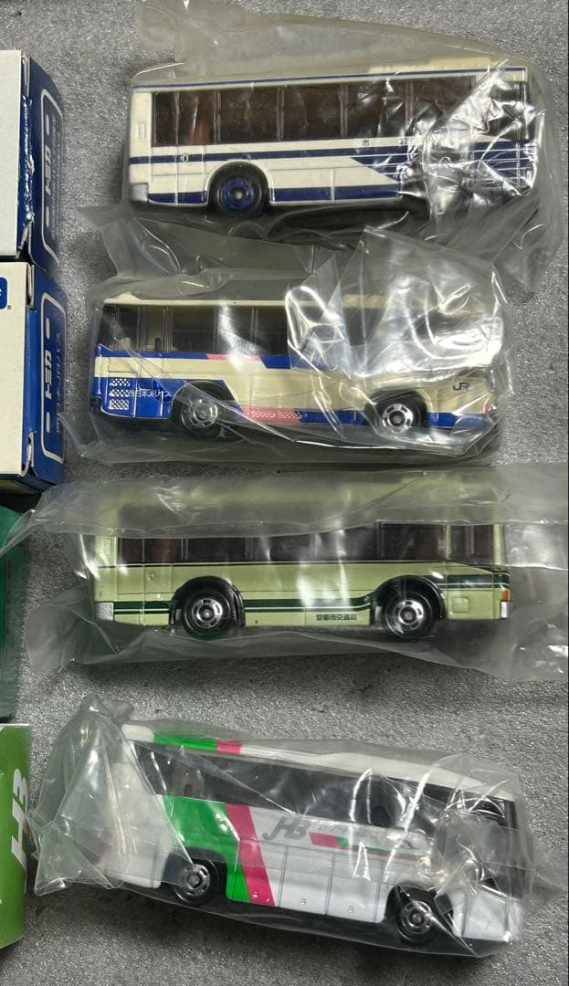 トミカ JRバス 市営路線バス 4台セット