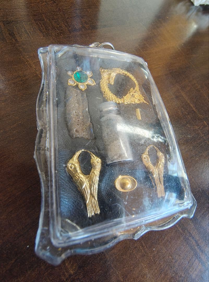 MADAME】タイのお守りプラクルアン！金運&開運アップ！クールな骸骨！