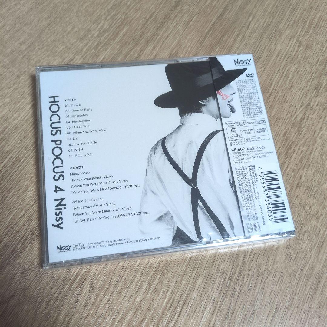 Nissy（西島隆弘）「HOCUS POCUS 4」〈通常盤（CD+DVD）〉 - メルカリ