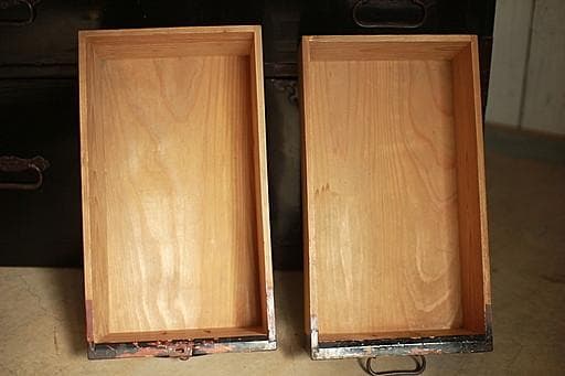 丸金具 庄内箪笥 抽斗4杯 ジャンク