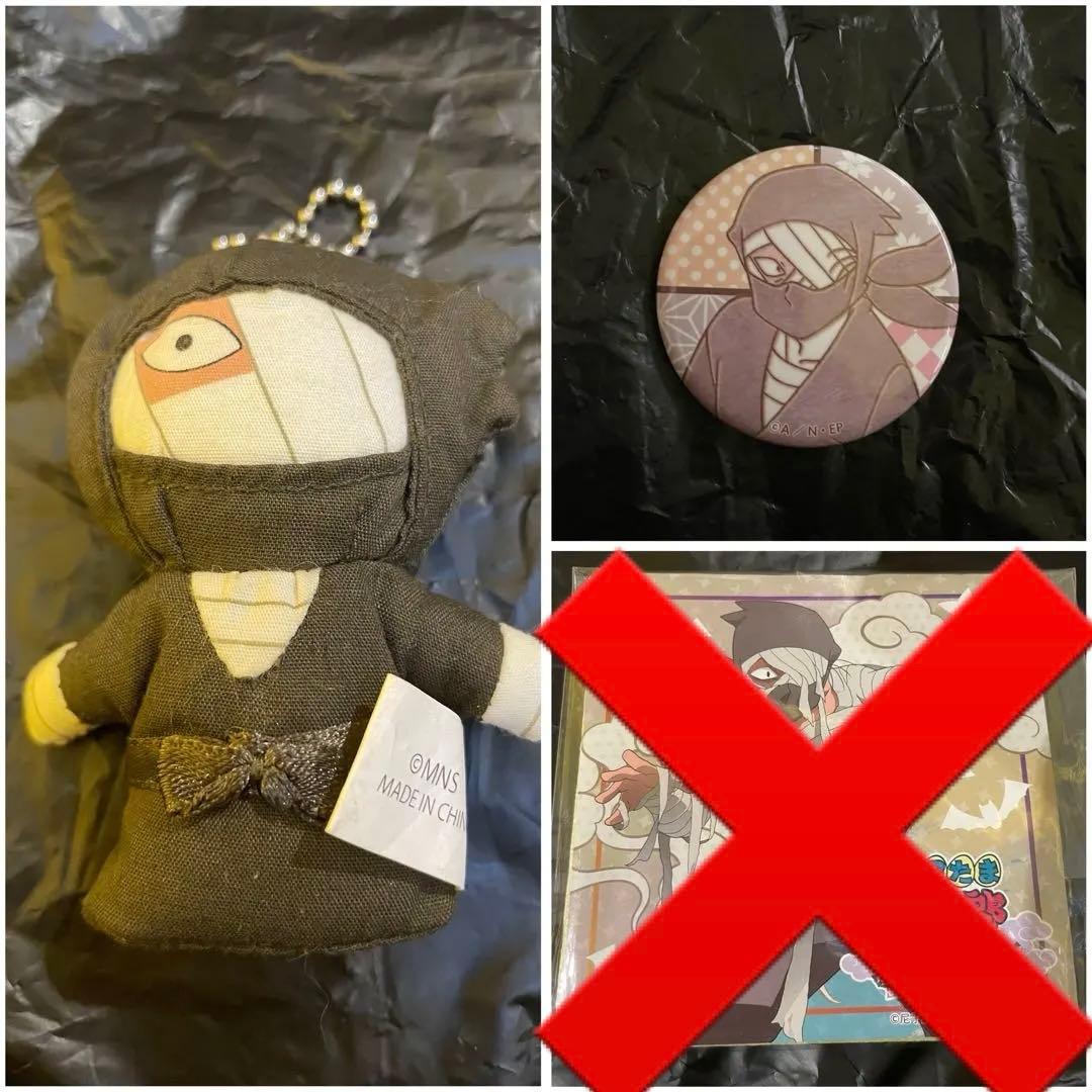 1 雑渡昆奈門 3点セット 指パペット 忍ミュ ハロウィン ペーパー 缶