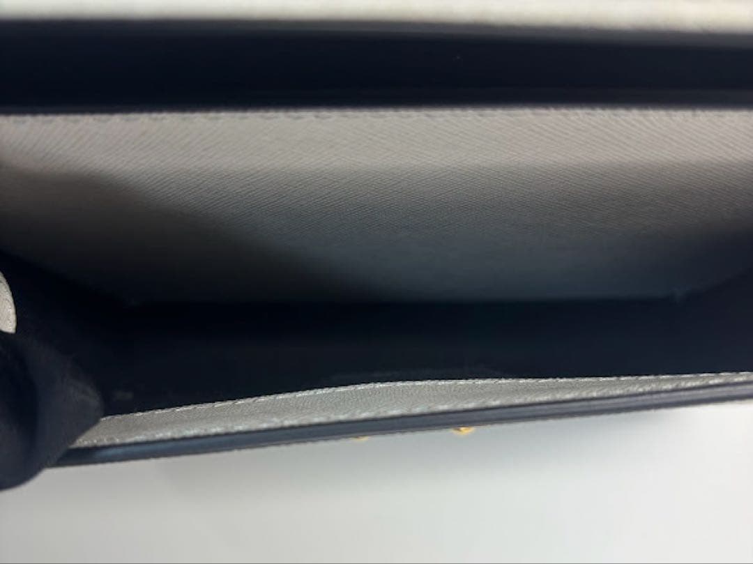 MARNI マルニ トランク レザー ショルダーバッグ 2way グレー