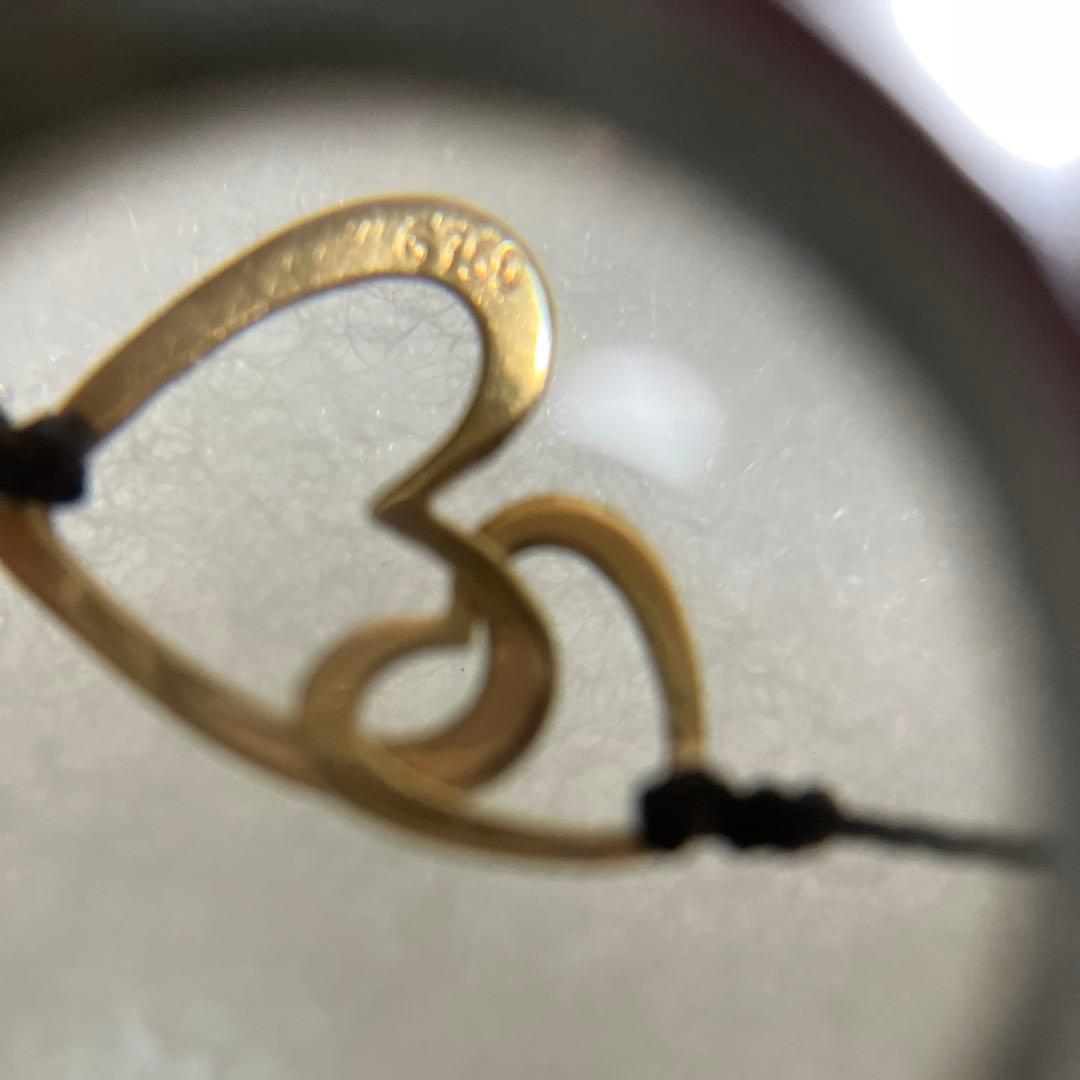 レッドライン K18YGダブルハートブレスレット - メルカリ