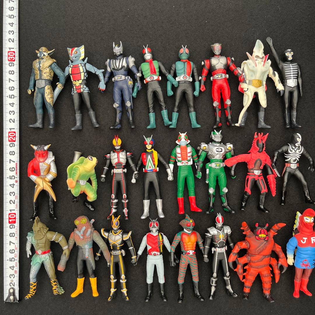 仮面ライダー ソフビ道 EPISODE1 〜3全24種 コンプセット