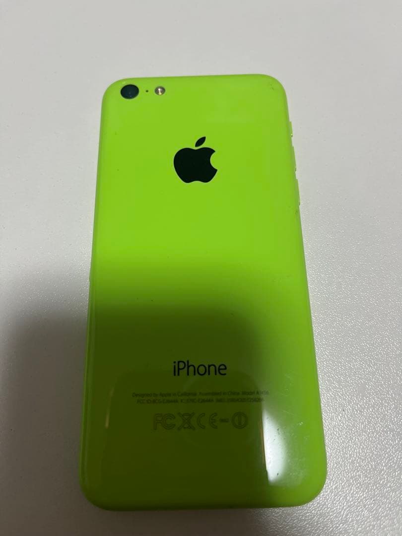 Apple iPhone 5c ライムグリーン 本体 レア