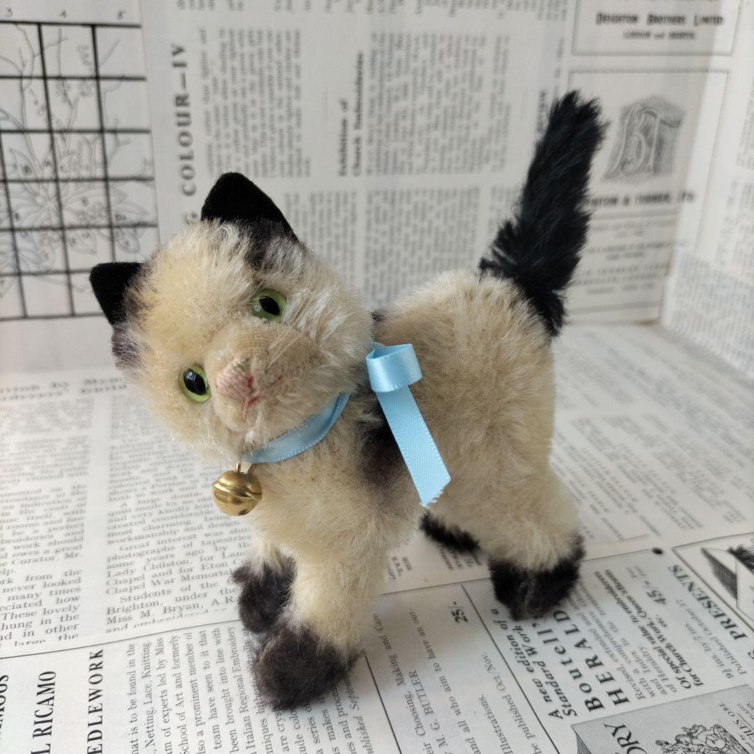 ビンテージ シュタイフ GUSSY キャット 猫