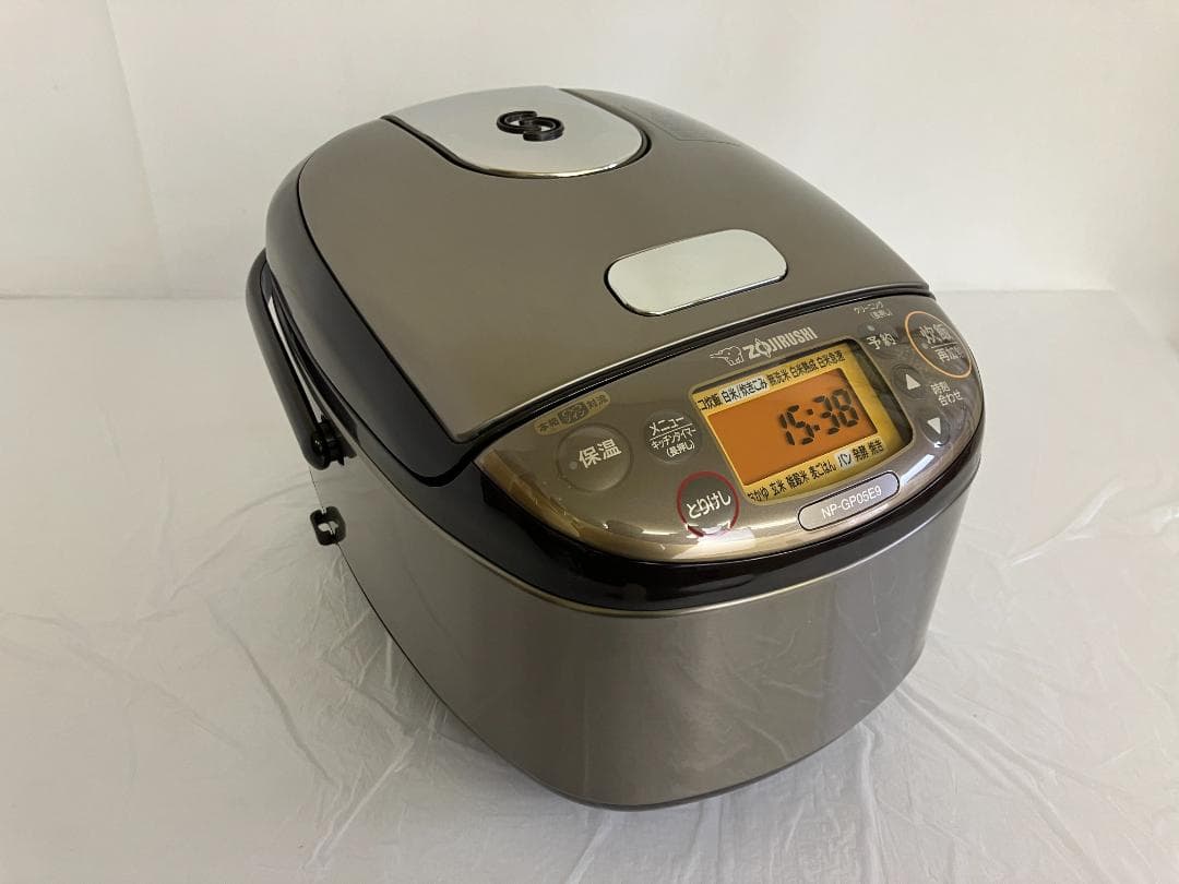 【極美品】象印 NP-GP05E9 IH炊飯ジャー 3合 ブラウン 2021年製 NP-GP05E9（IH炊飯ジャー）｜取扱説明書｜お客様サポート｜象印