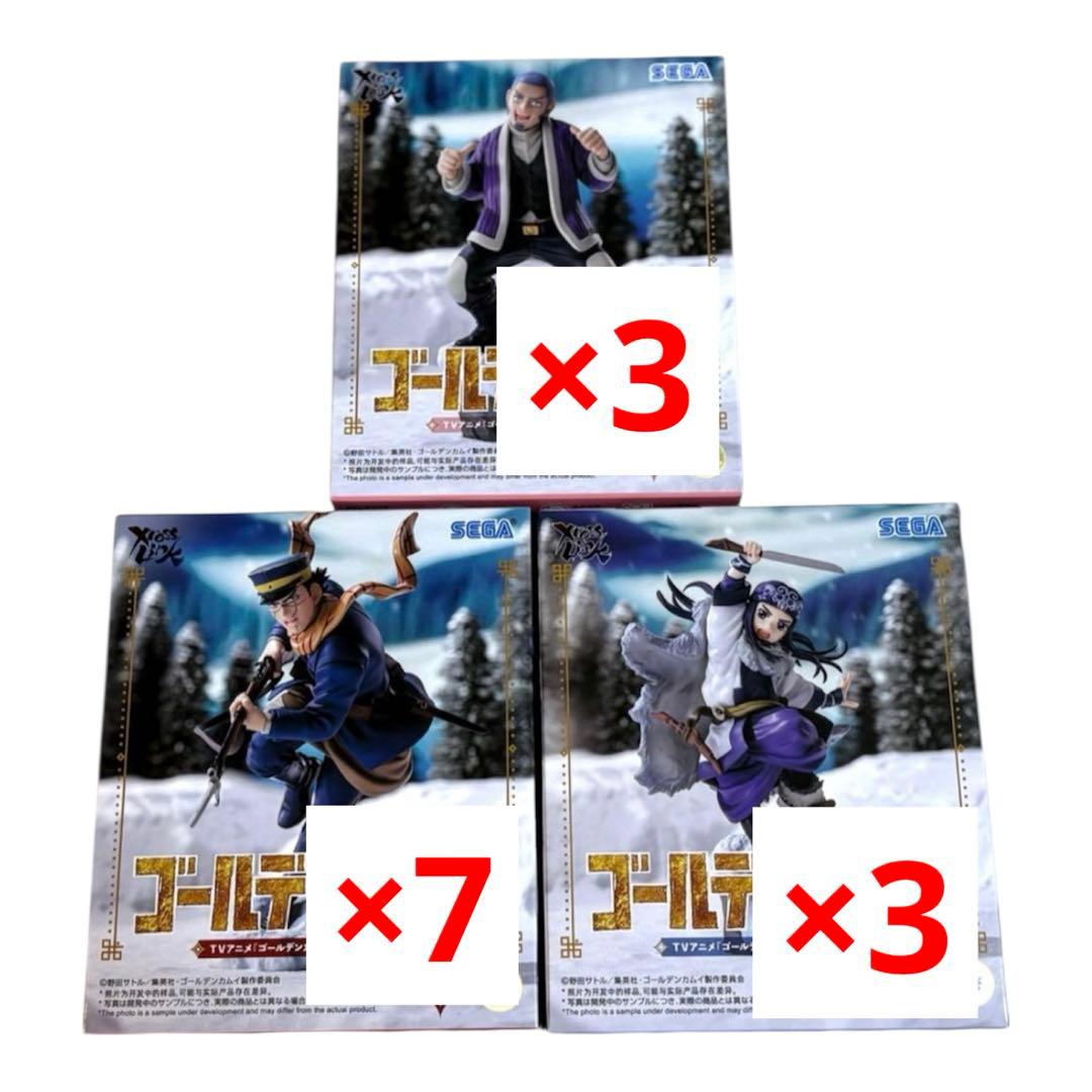 ゴールデンカムイ フィギュア 13体セット まとめ売り - メルカリ